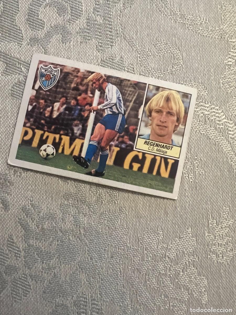Cromos de F&uacute;tbol: REGENHARD M&Aacute;LAGA NUNCA PEGADO LIGA ESTE 1984/85 84 85