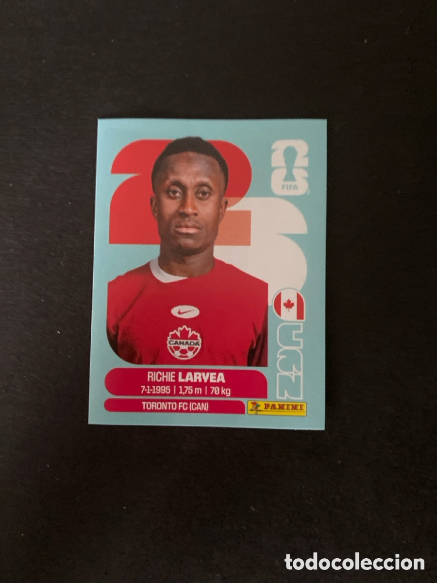 Cartes &agrave; collectionner de Football: Cromo Canada N*6 Mundial 2026