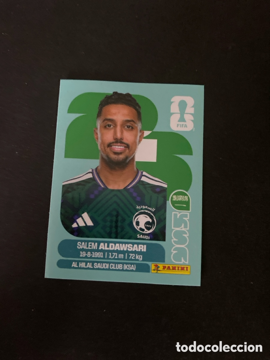 Cromos de F&uacute;tbol: Cromo Arabia Saud&iacute; N*16 Mundial 2026