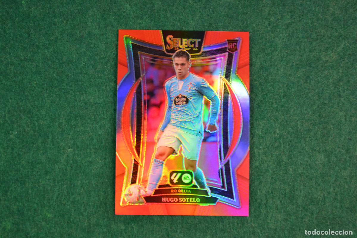 Cromos de F&uacute;tbol: PANINI SELECT LA LIGA 2024-25 - 21 HUGO SOTELO (RC CELTA) PARALELA RED
