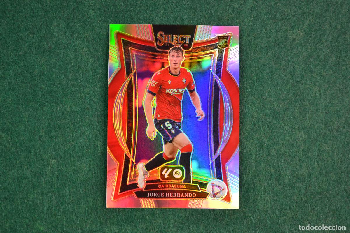 Figurine di Calcio: PANINI SELECT LA LIGA 2024-25 - 64 JORGE HERRANDO (OSASUNA) PARALELA SILVER