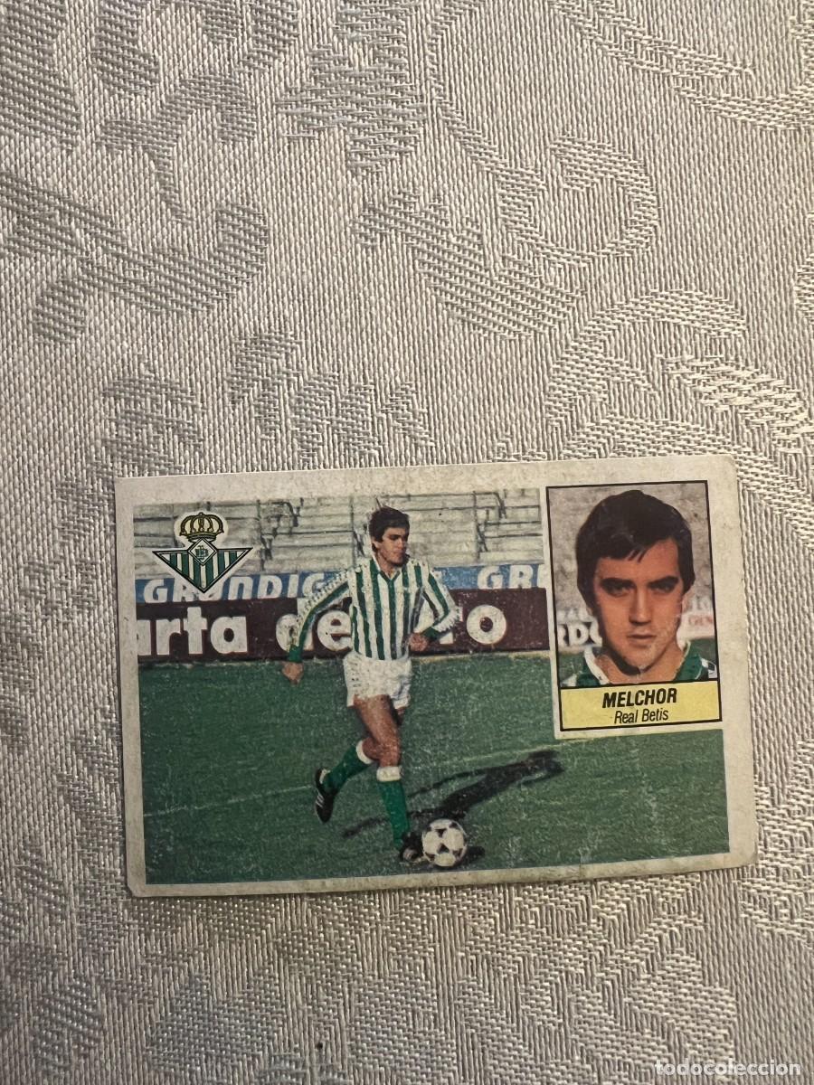 Figurine di Calcio: MELCHOR BETIS NUNCA PEGADO LIGA ESTE 1984/85 84 85