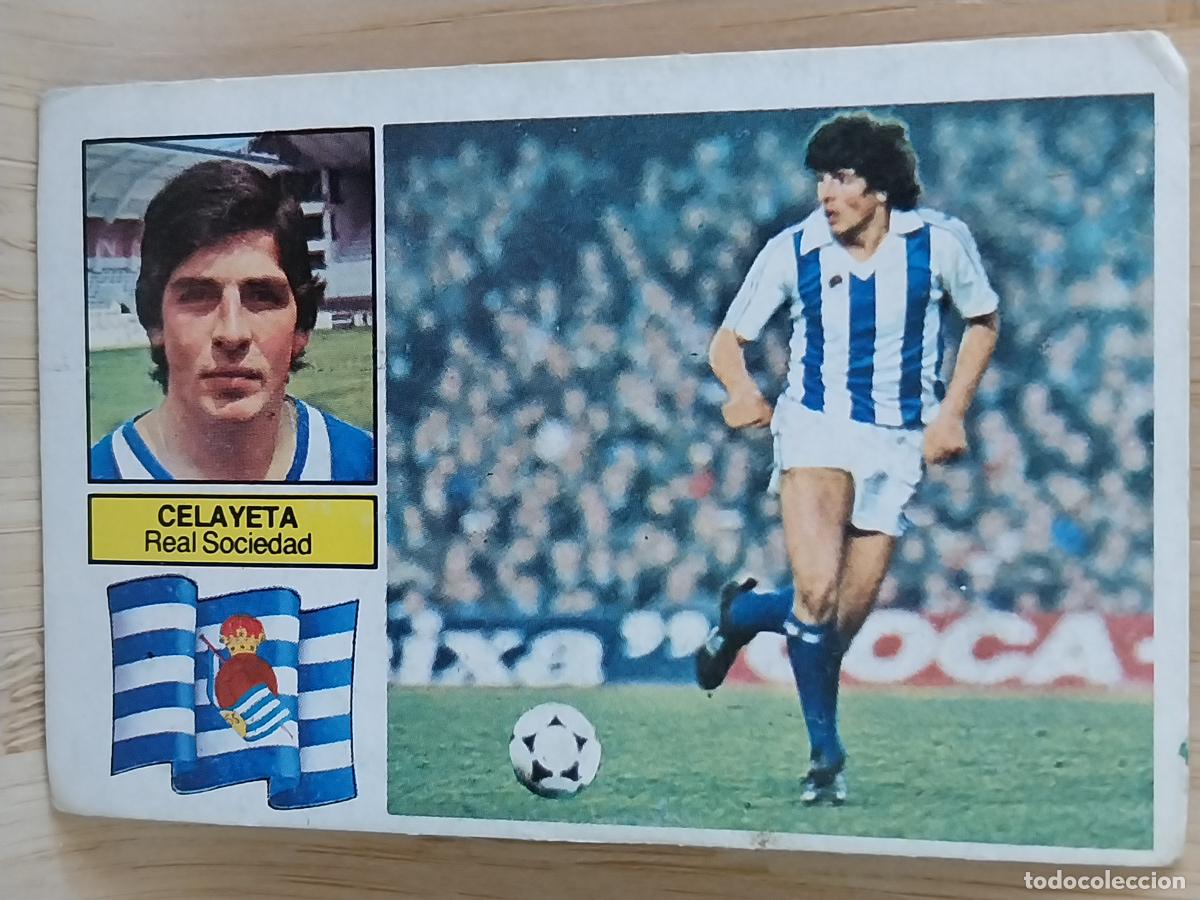 Cromos de F&uacute;tbol: CELAYETA REAL SOCIEDAD LIGA 1982 82 83 ED ESTE CROMO ORIGINAL