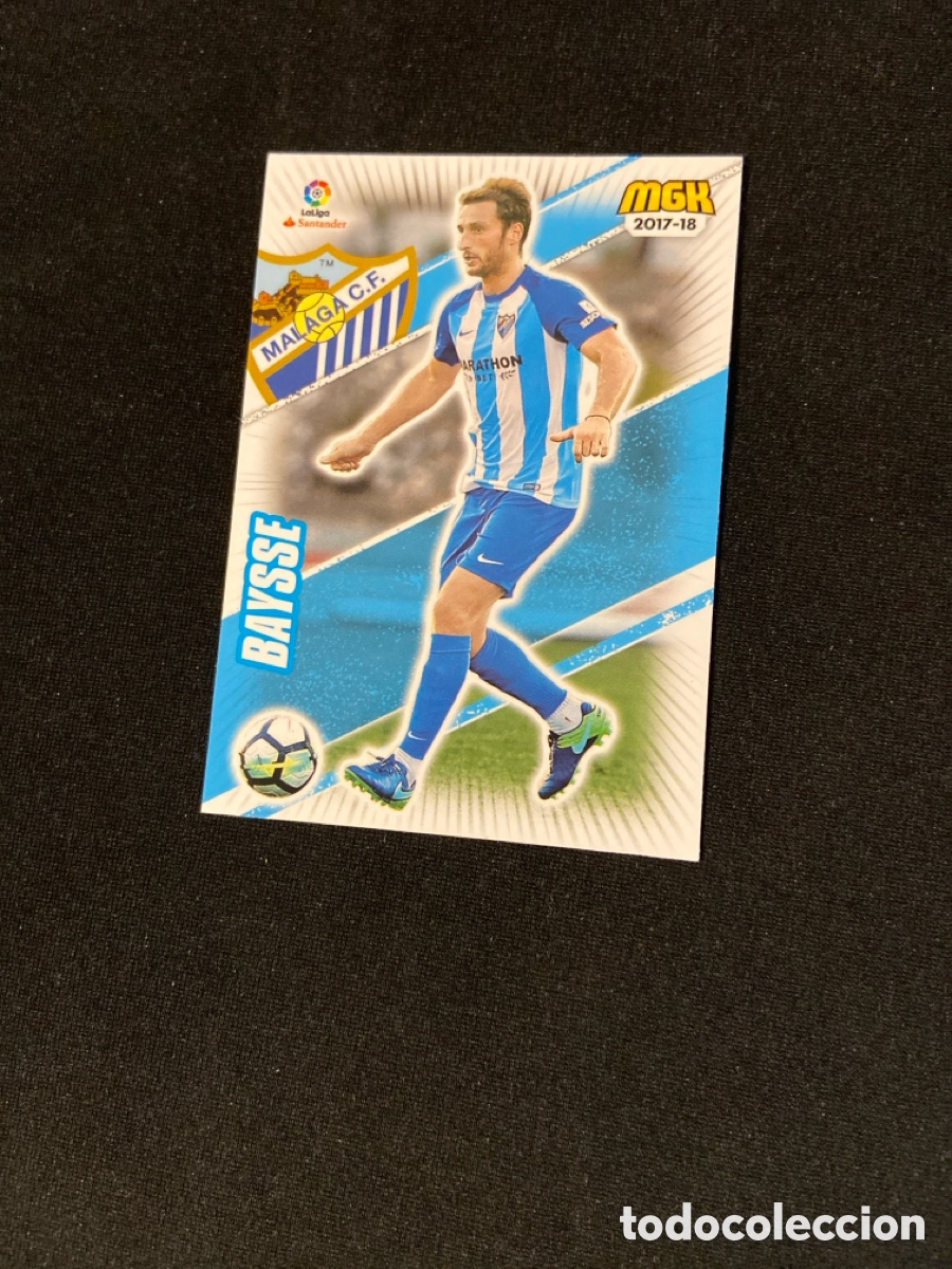 Cromos de F&uacute;tbol: BAYSSE 411 (M&Aacute;LAGA) MEGA