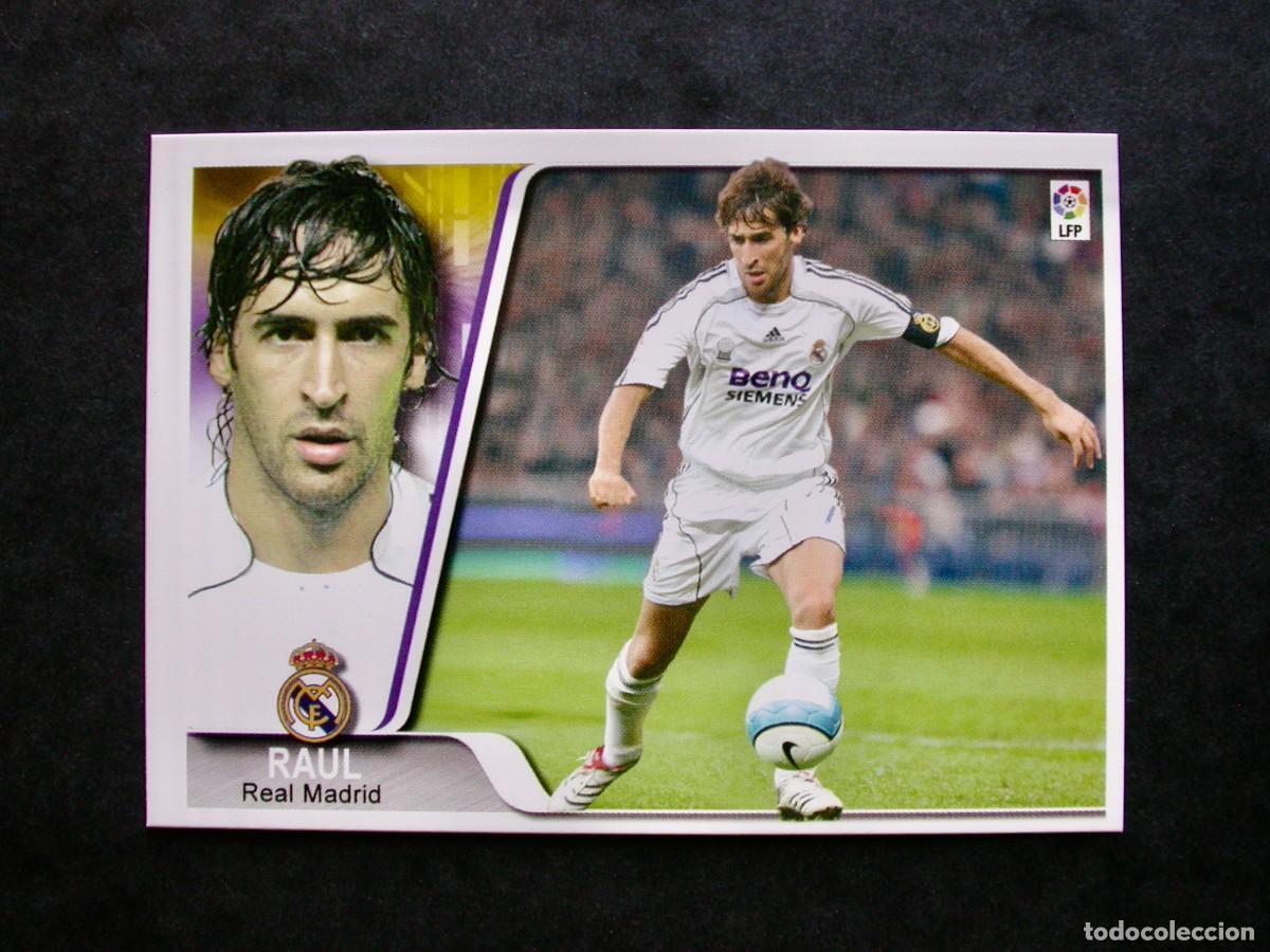 Cromos de F&uacute;tbol: 16 RA&Uacute;L / REAL MADRID / EDICIONES ESTADIO 2008 / MUNDICROMO