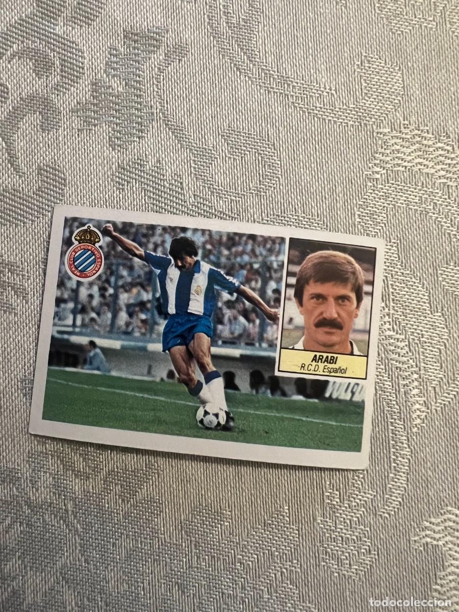 Cromos de F&uacute;tbol: ARABI ESPA&Ntilde;OL NUNCA PEGADO LIGA ESTE 1984/85 84 85