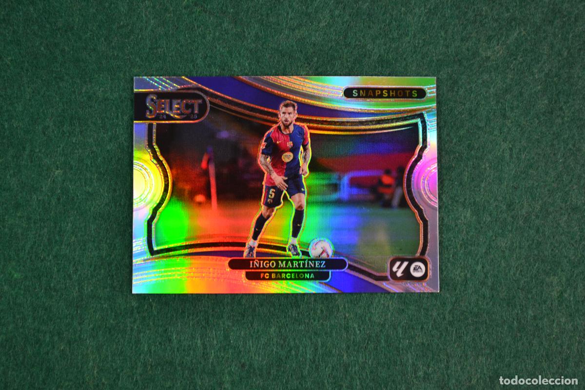 Cromos de F&uacute;tbol: PANINI SELECT LA LIGA 2024-25 - 8 I&Ntilde;IGO MARTINEZ (FC BARCELONA) INSERT SNAPSHOTS