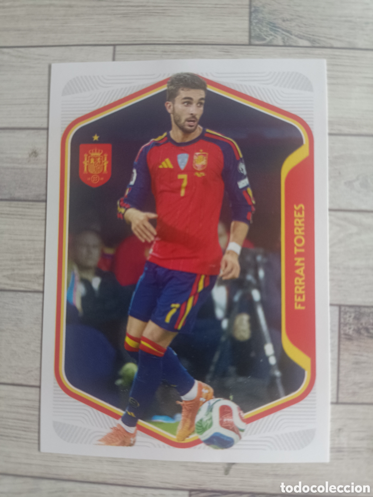 Cromos de F&uacute;tbol: 54 FERRAN TORRES SELECCION ESPA&Ntilde;OLA ESPA&Ntilde;A MUNDIAL CARREFOUR 26 PANINI 2026