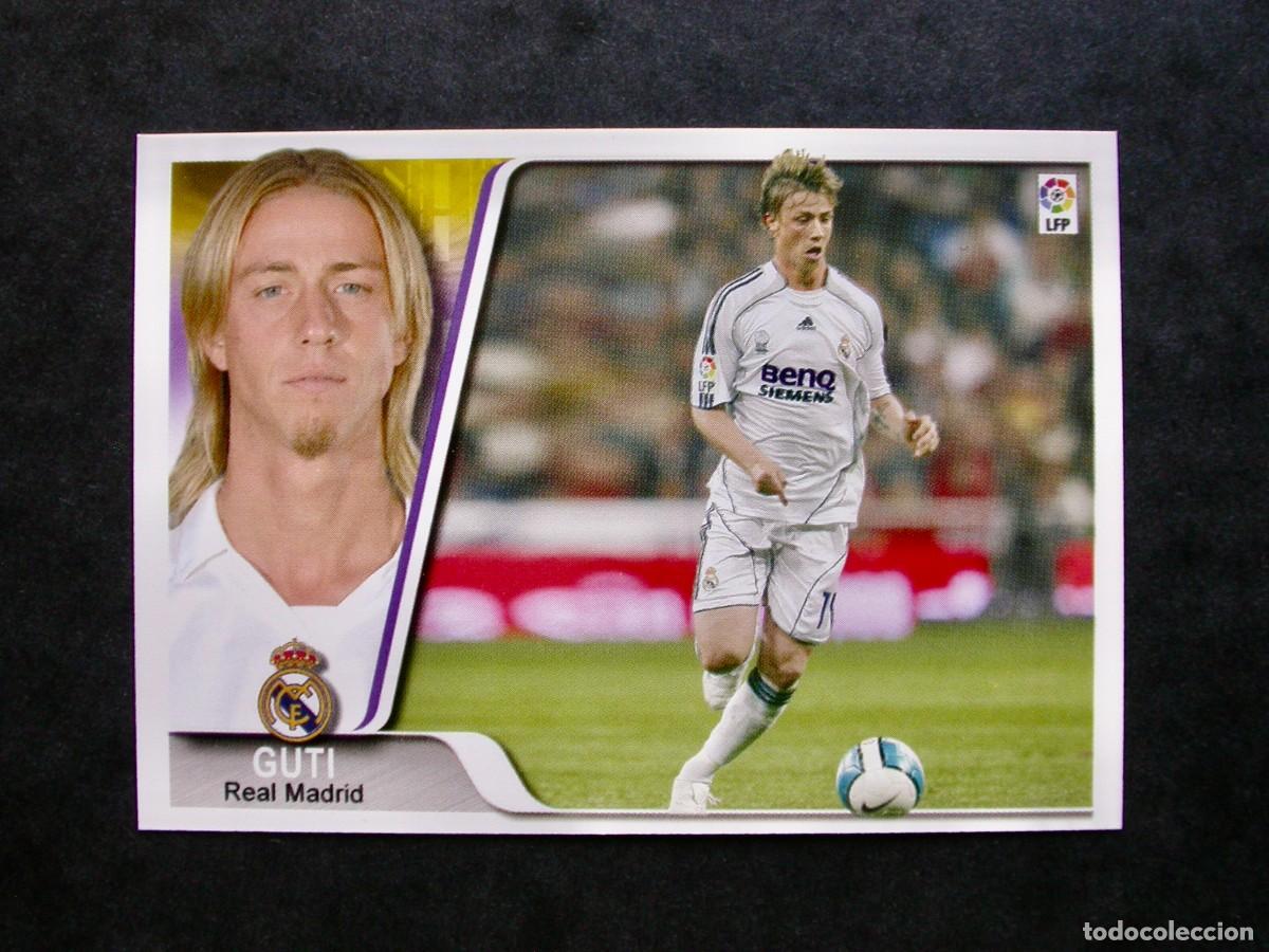 Cromos de F&uacute;tbol: 14 GUTI / REAL MADRID / EDICIONES ESTADIO 2008 / MUNDICROMO