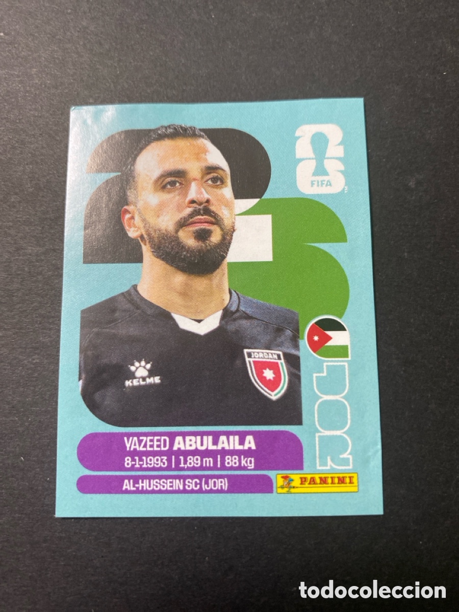 Figurine di Calcio: Cromo Jordania N*2 Mundial 2026