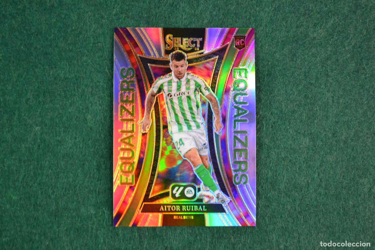 Cromos de F&uacute;tbol: PANINI SELECT LA LIGA 2024-25 - 14 AITOR RUIBAL (REAL BETIS) INSERT EQUALIZERS