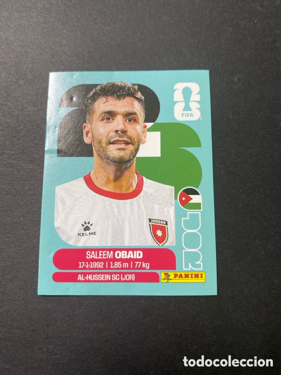 Cromos de F&uacute;tbol: Cromo Jordania N* 7 Mundial 2026