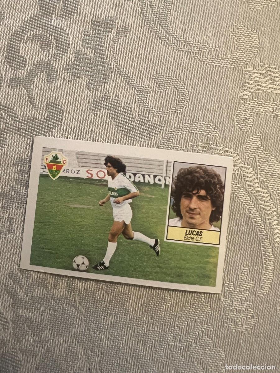 Cromos de F&uacute;tbol: LUCAS ELCHE NUNCA PEGADO LIGA ESTE 1984/85 84 85