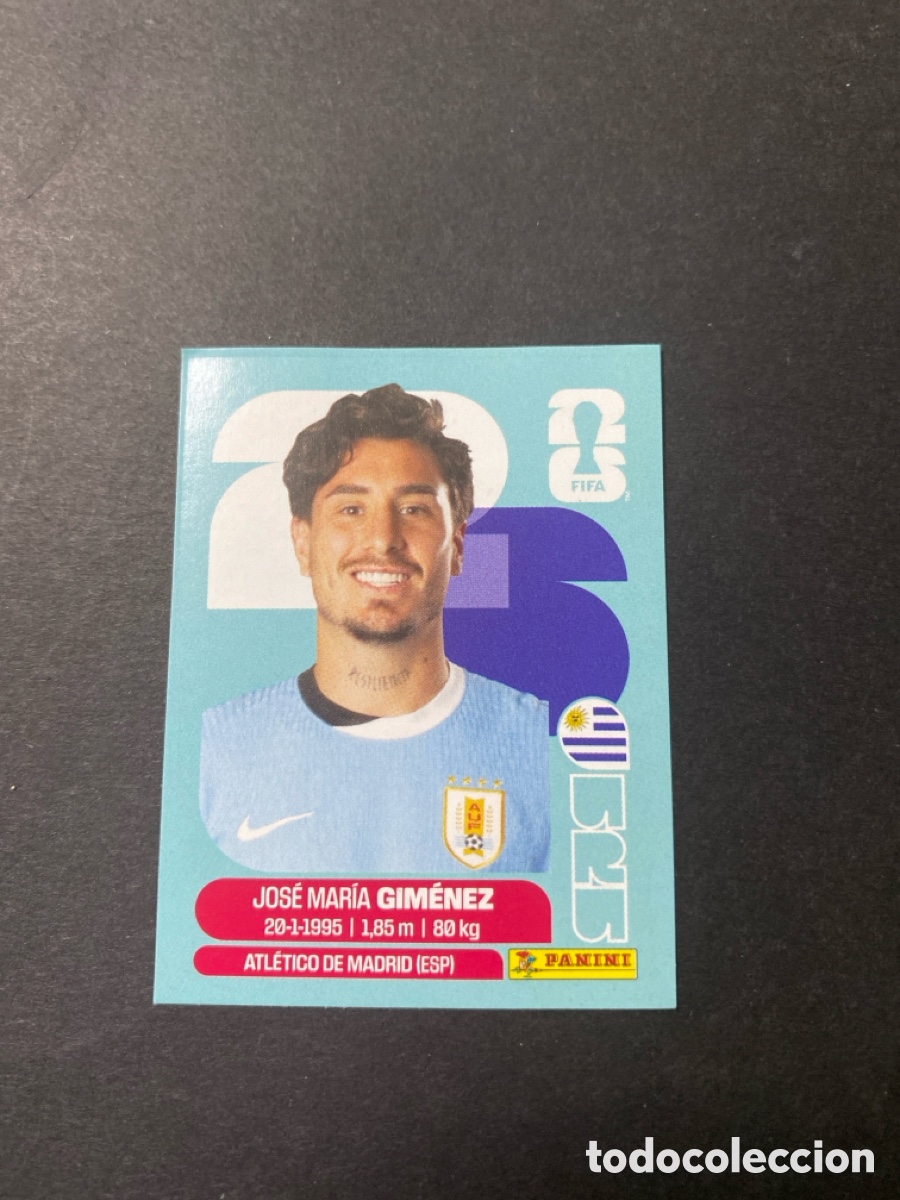 Cromos de F&uacute;tbol: Cromo Uruguay N*5 Mundial 2026