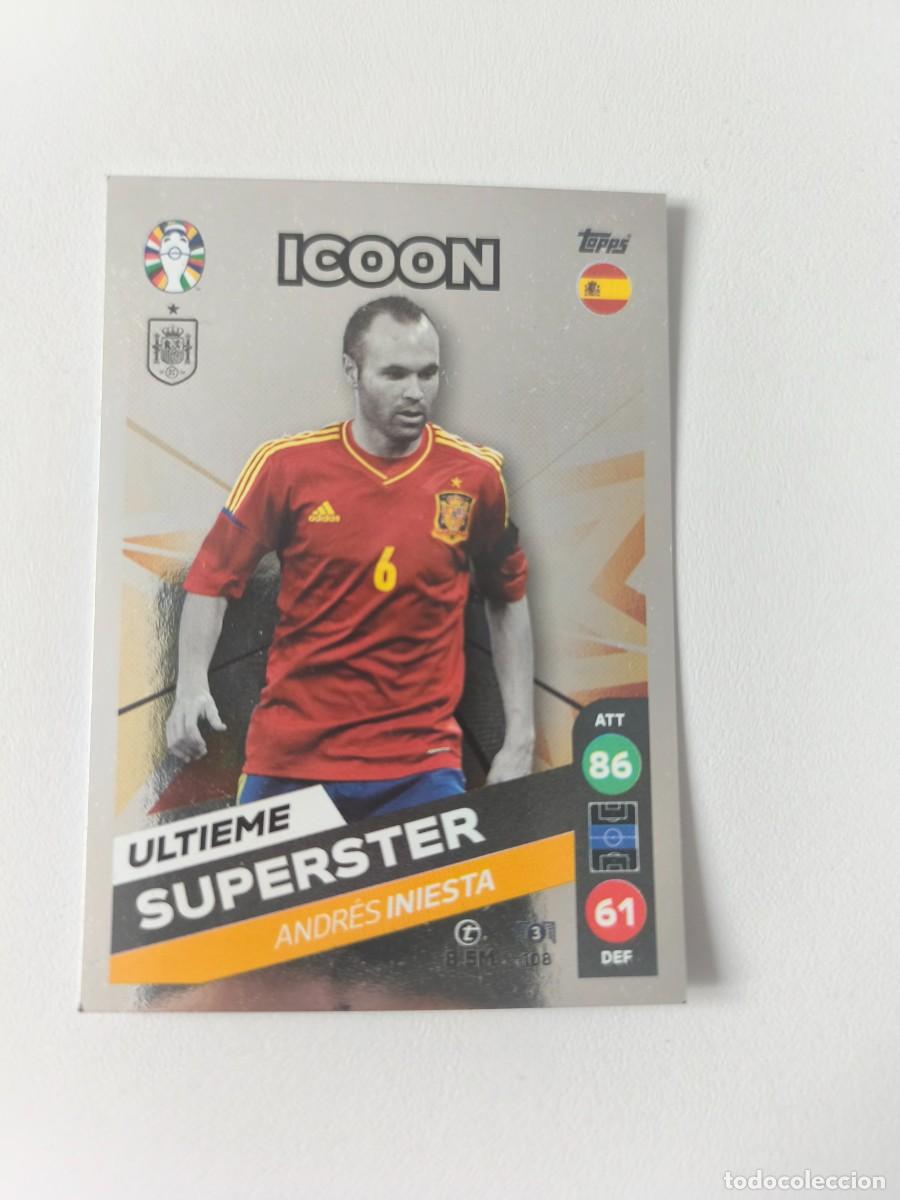 Cromos de F&uacute;tbol: EURO 2024 MATCH ATTAX GERMANY INIESTA CRM1