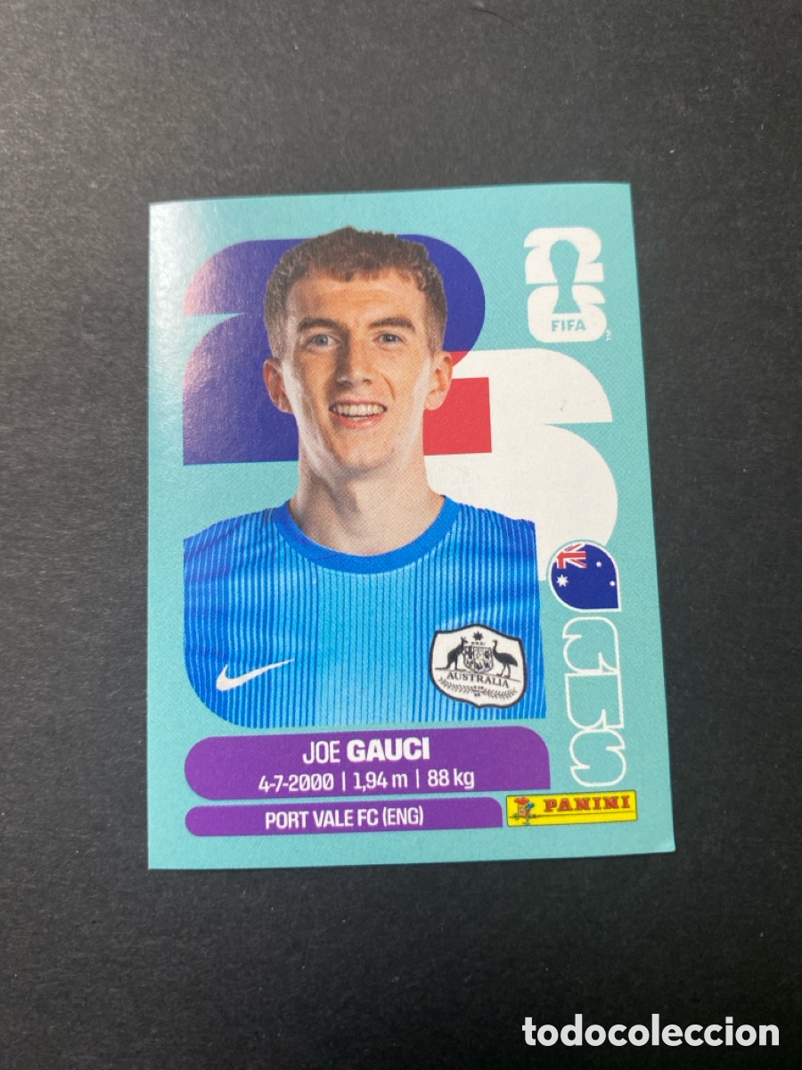 Cromos de F&uacute;tbol: Cromo Australia N*3 Mundial 2026