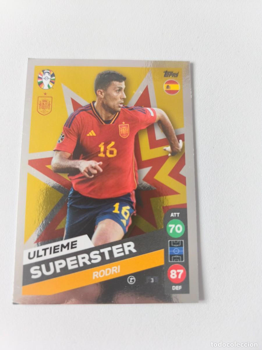 Cromos de F&uacute;tbol: EURO 2024 MATCH ATTAX GERMANY RODRI ULTIEME CRM1