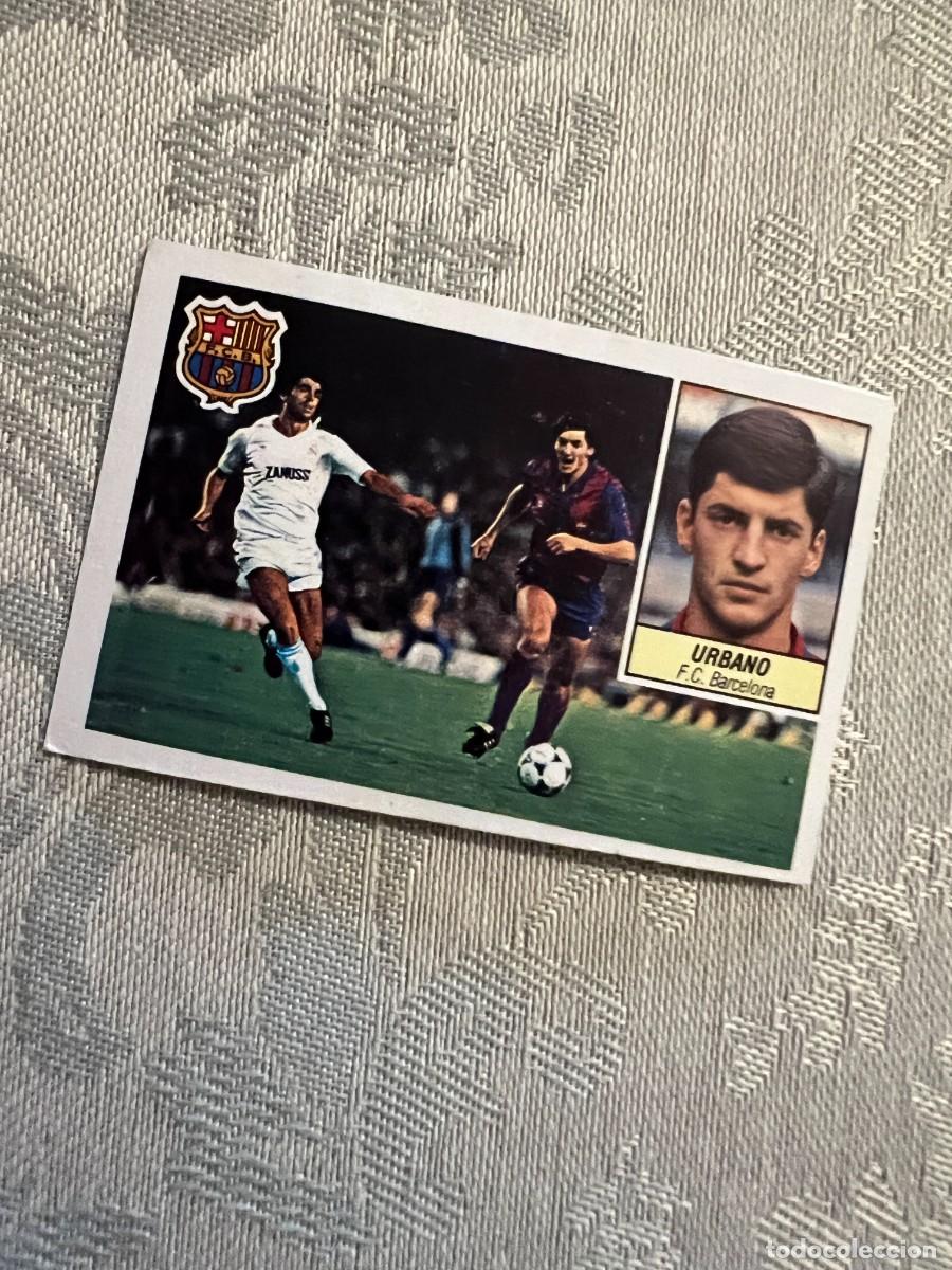 Figurine di Calcio: URBANO BARCELONA NUNCA PEGADO LIGA ESTE 1984/85 84 85