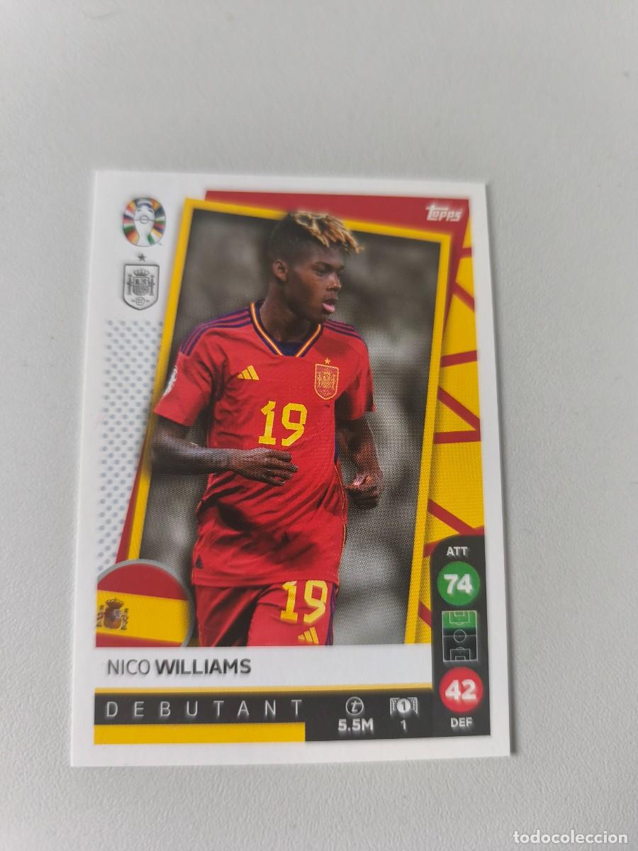 Figurine di Calcio: EURO 2024 MATCH ATTAX GERMANY NICO WILLIAMS DEBUTANT CRM1