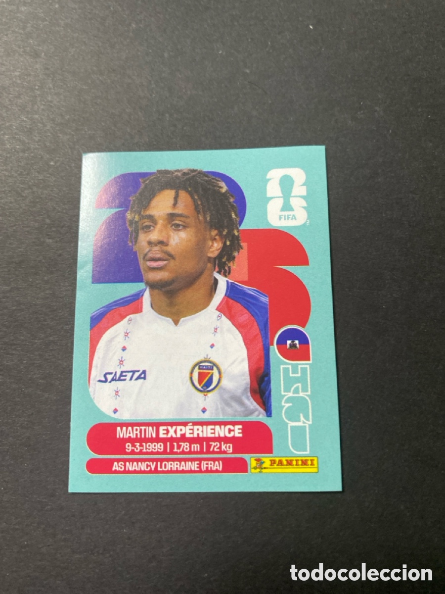 Figurine di Calcio: Cromo Haiti N*4 Mundial 2026