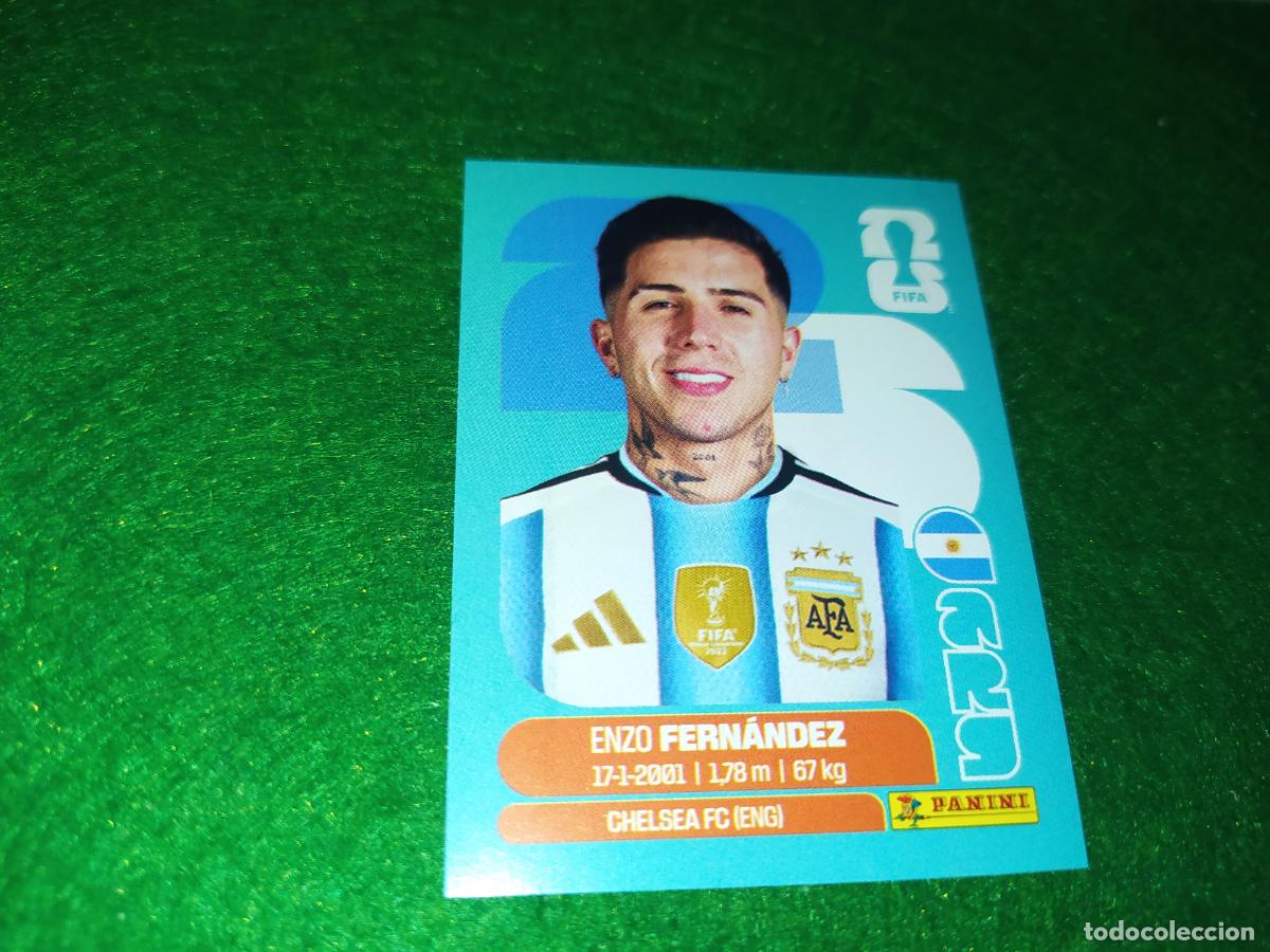 Figurine di Calcio: OFFICIAL STICKER COLLECTION WORLD CUP MUNDIAL 2026 - ARGENTINA N&ordm; 8 ENZO FERNANDEZ