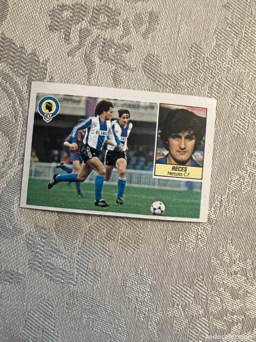 Cromos de Futebol: RECES HERCULES NUNCA PEGADO LIGA ESTE 1984/85 84 85