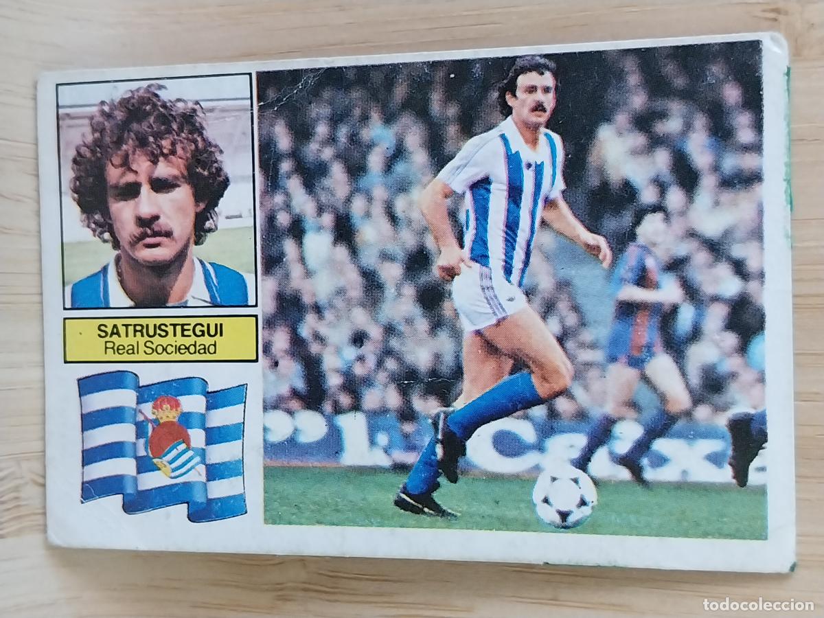 Football Stickers: SATRUSTEGUI REAL SOCIEDAD LIGA 1982 82 83 ED ESTE CROMO ORIGINAL