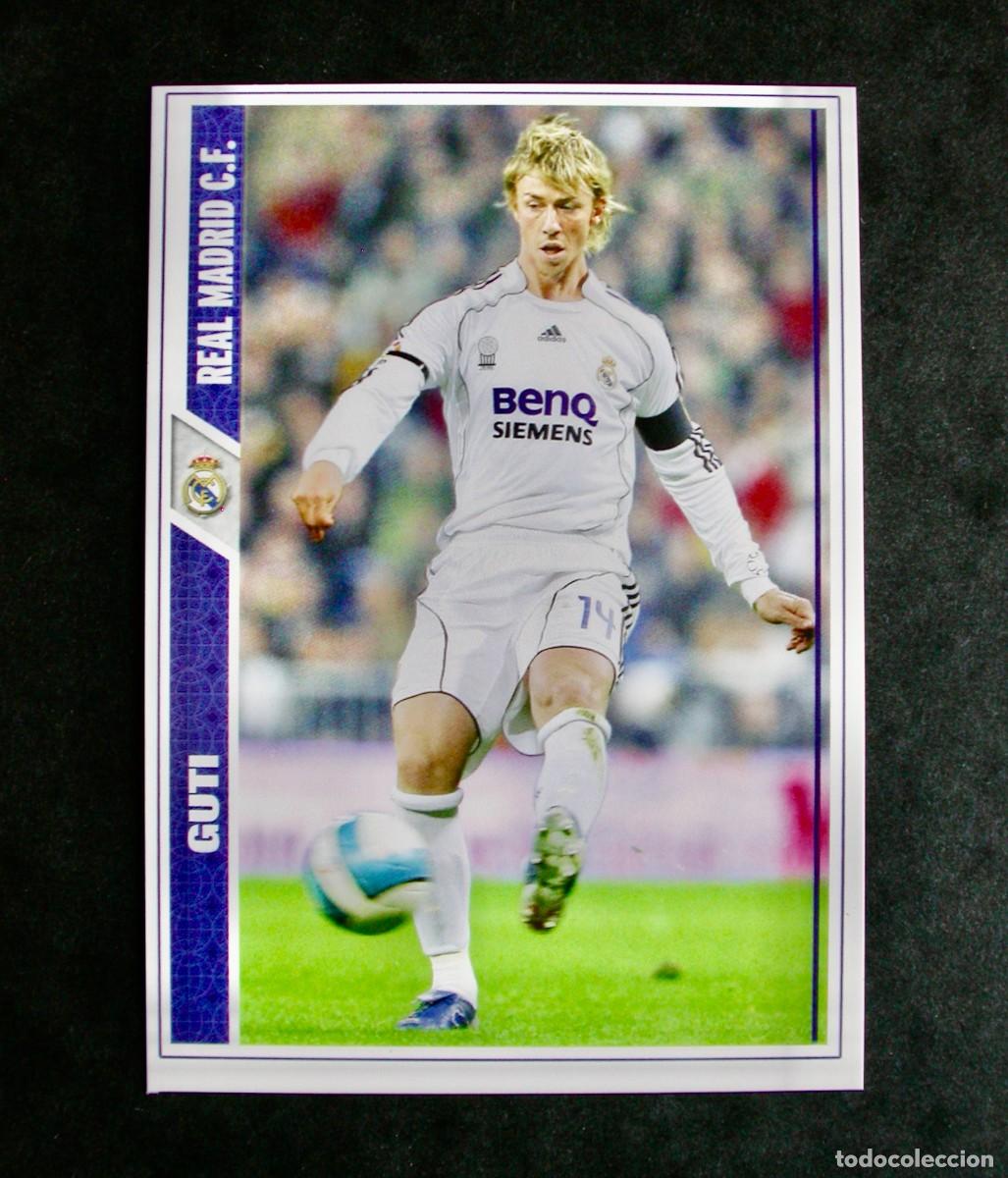 Cromos de Futebol: 17 GUTI REAL MADRID / FICHAS DE LA LIGA 2007 2008 07 08 / MUNDICROMO