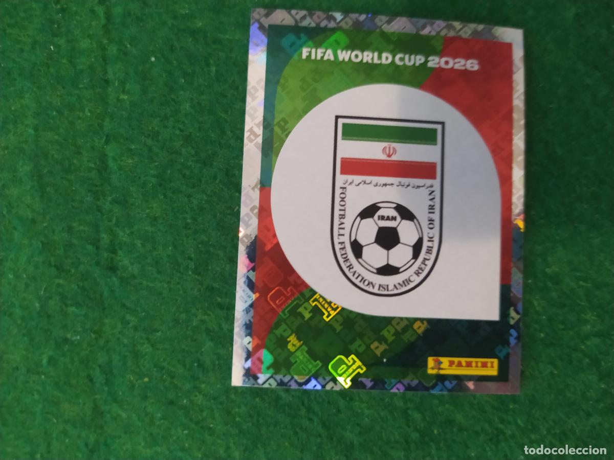 Cromos de Futebol: OFFICIAL STICKER COLLECTION WORLD CUP MUNDIAL 2026 - IRAN N&ordm; 1 ESCUDO