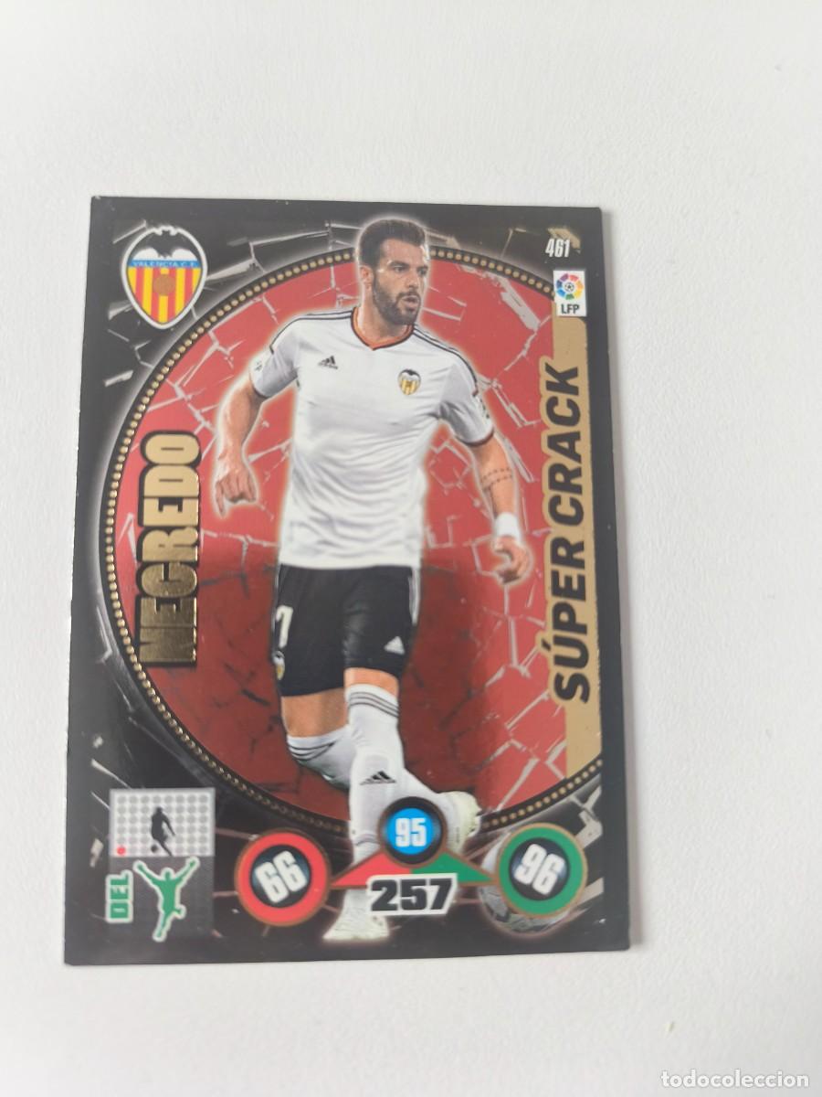 Cromos de Futebol: ADRENALYN XL 2014 2015 14 15 NEGREDO VALENCIA CF S&Uacute;PER CRACK CRM1