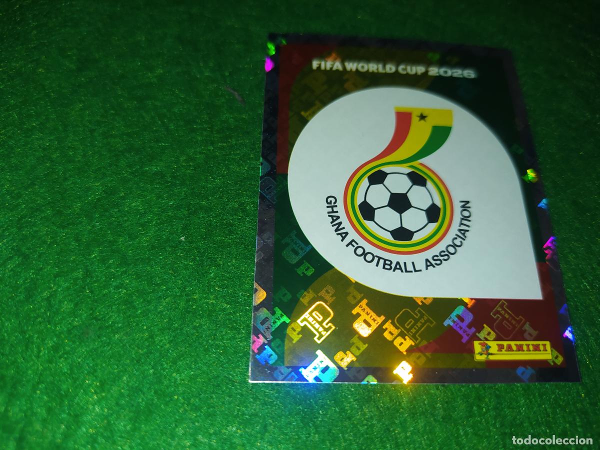 Cromos de Futebol: OFFICIAL STICKER COLLECTION WORLD CUP MUNDIAL 2026 - GHANA N&ordm; 1 ESCUDO