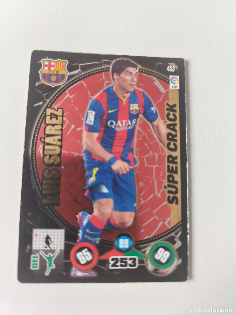 Cromos de Futebol: ADRENALYN XL 2014 2015 14 15 LUIS SU&Aacute;REZ S&Uacute;PER CRACK 453 CRM1