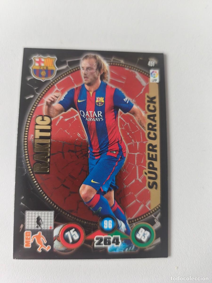 Football Stickers: ADRENALYN XL 2014 2015 14 15 IVAN RAKITIC CRACK 451 CRM1