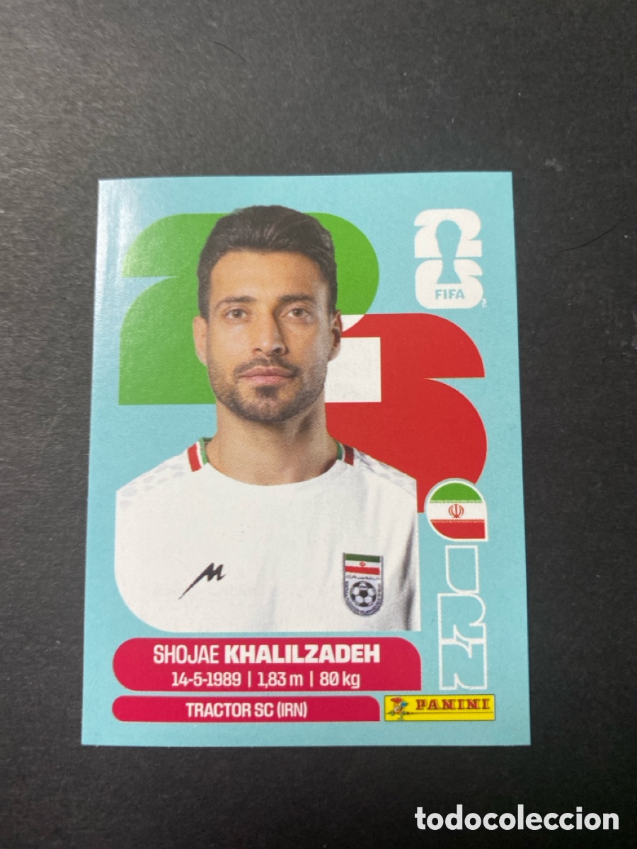 Cromos de F&uacute;tbol: Cromo Iran N*7 Mundial 2026
