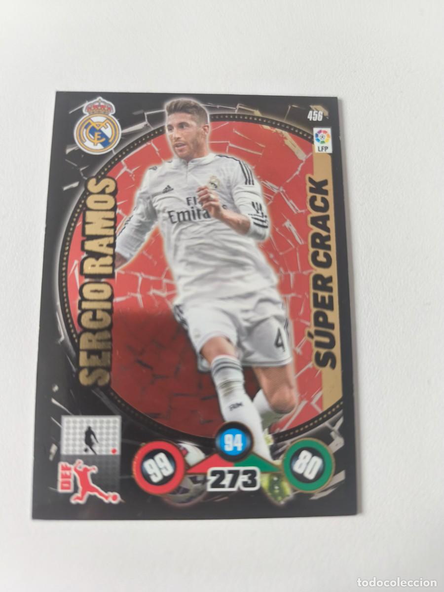 Cromos de F&uacute;tbol: ADRENALYN XL 2014 2015 14 15 SERGIO RAMOS REAL MADRID SUPER CRACK 456 CRM1