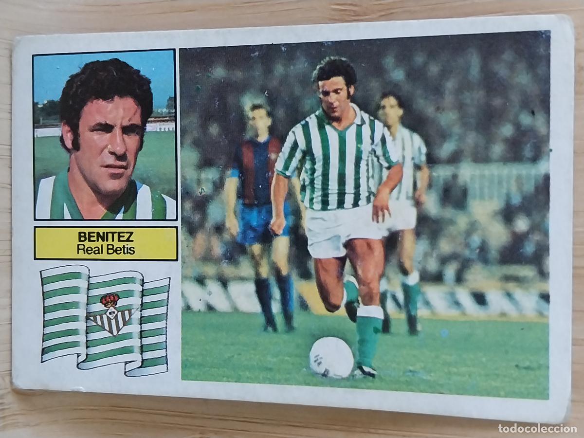 Cromos de F&uacute;tbol: BENITEZ BETIS LIGA 1982 82 83 ED ESTE CROMO ORIGINAL