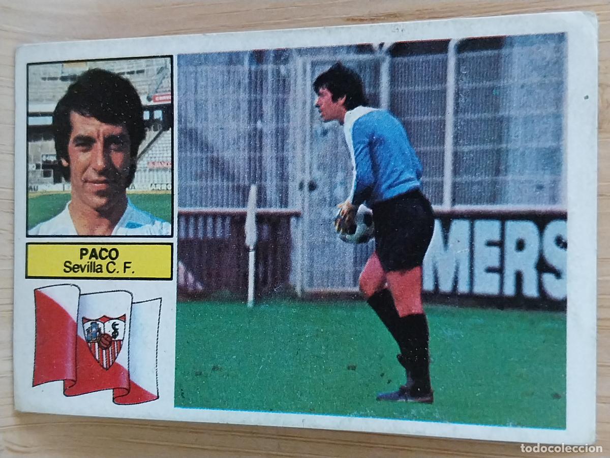 Cromos de F&uacute;tbol: PACO SEVILLA LIGA 1982 82 83 ED ESTE CROMO ORIGINAL