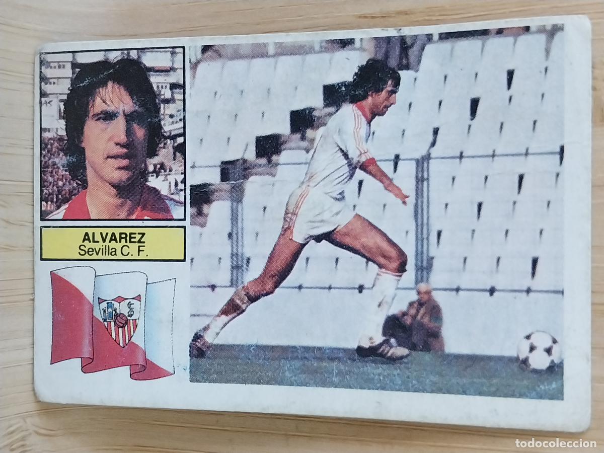 Football Stickers: ALVAREZ SEVILLA LIGA 1982 82 83 ED ESTE CROMO ORIGINAL