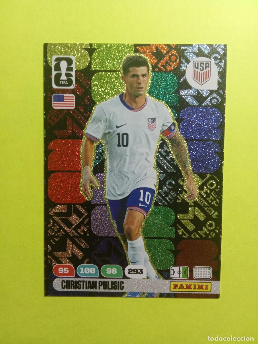 Football Stickers: MOMENTUM PULISIC ESTADOS UNIDOS FIFA WORLD CUP 26 MUNDIAL 2026
