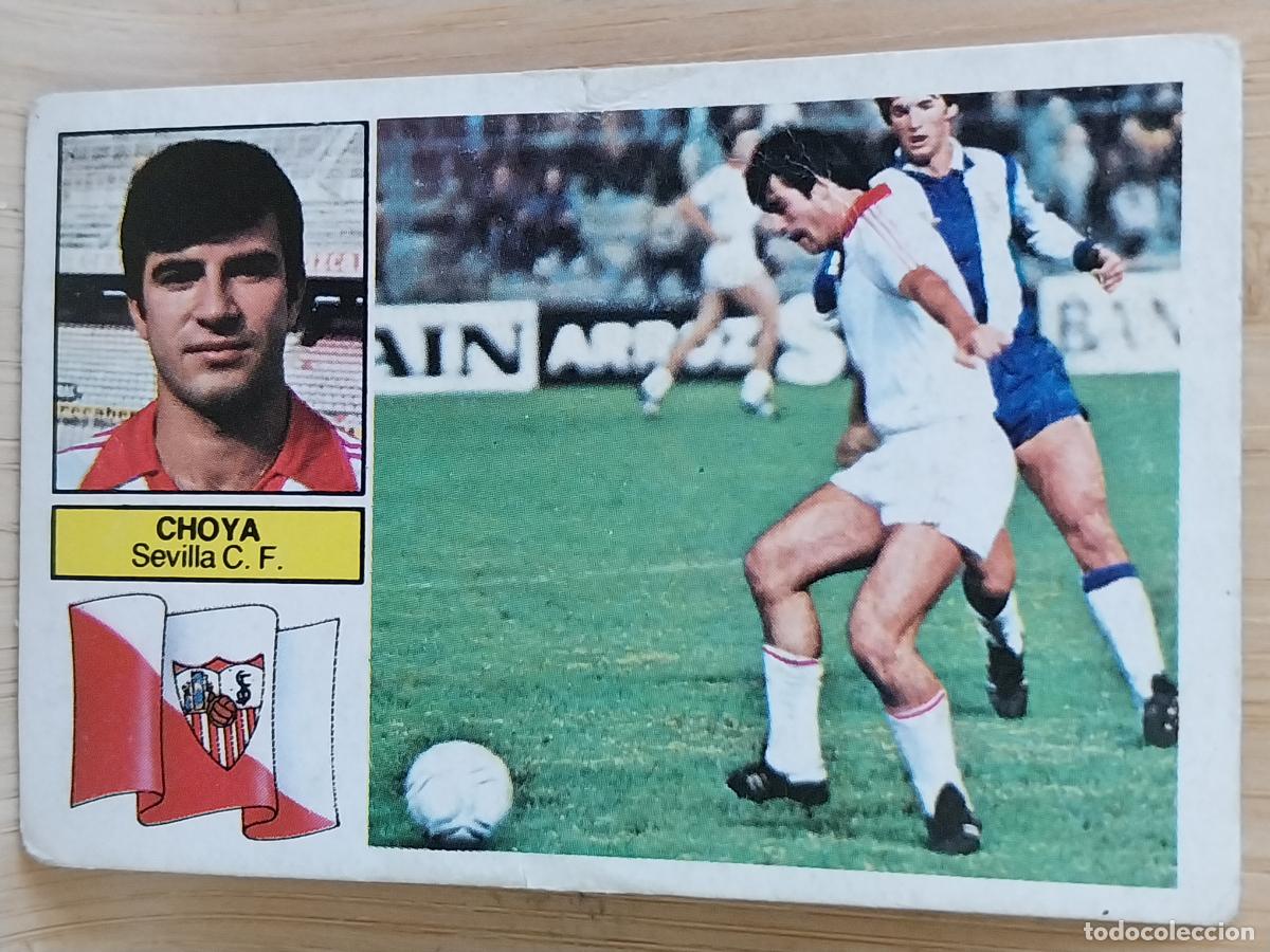 Football Stickers: CHOYA SEVILLA LIGA 1982 82 83 ED ESTE CROMO ORIGINAL