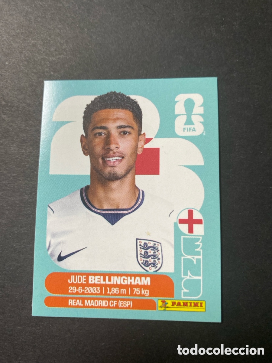 Cromos de F&uacute;tbol: Cromo Inglaterra N*11 Mundial 2026