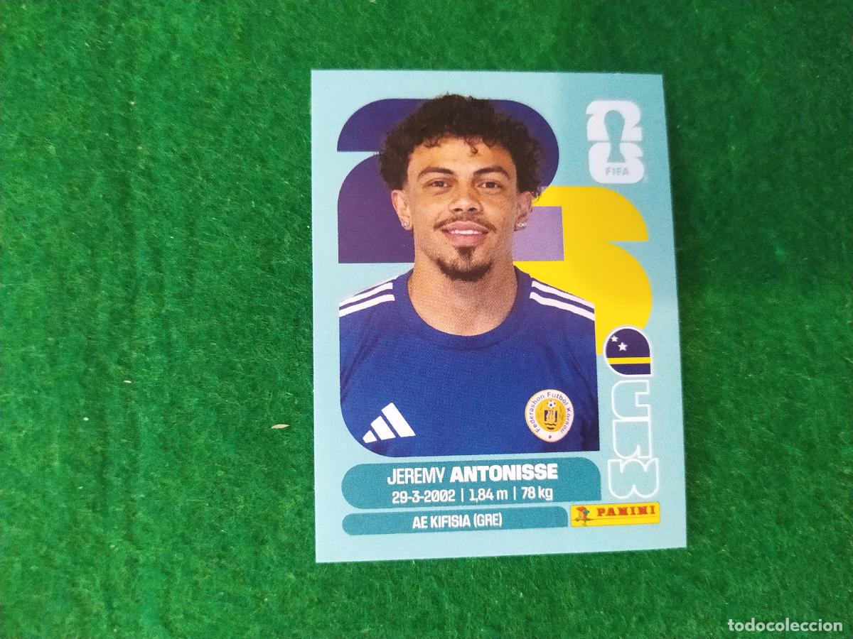Cromos de F&uacute;tbol: OFFICIAL STICKER COLLECTION WORLD CUP MUNDIAL 2026 - CURA&Ccedil;AO N&ordm; 18 ANTONISSE