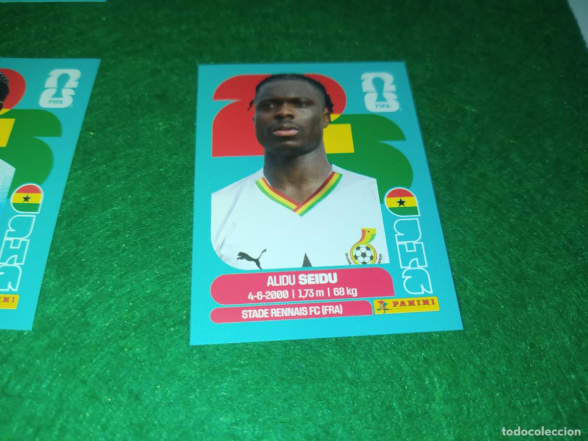 Cromos de F&uacute;tbol: OFFICIAL STICKER COLLECTION WORLD CUP MUNDIAL 2026 - GHANA N&ordm; 5 SEIDU