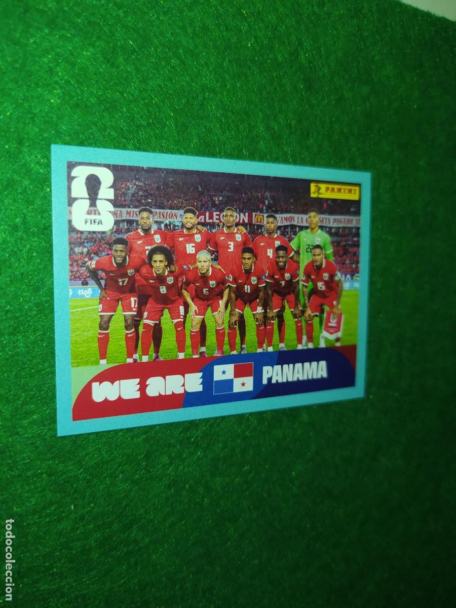 Cromos de F&uacute;tbol: OFFICIAL STICKER COLLECTION WORLD CUP MUNDIAL 2026 - PANAMA N&ordm; 13 ONCE INICIAL