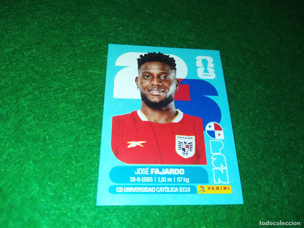 Cromos de F&uacute;tbol: OFFICIAL STICKER COLLECTION WORLD CUP MUNDIAL 2026 - PANAMA N&ordm; 17 FAJARDO