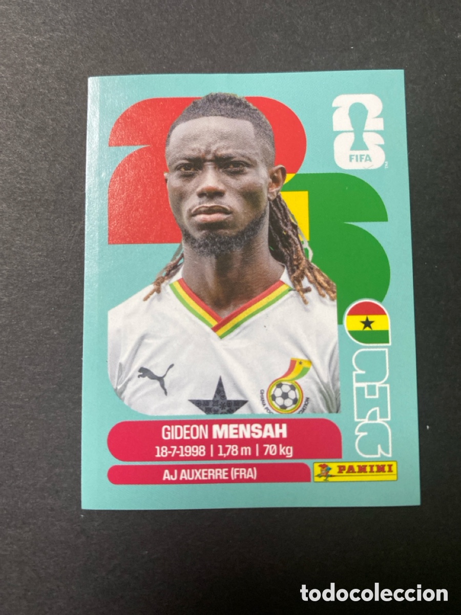 Cromos de F&uacute;tbol: Cromo Ghana N*7 Mundial 2026
