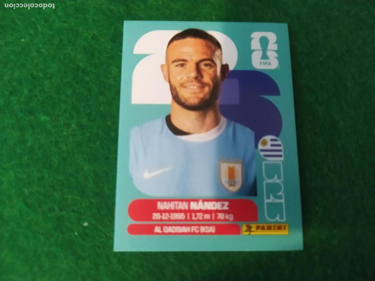 Cromos de F&uacute;tbol: OFFICIAL STICKER COLLECTION WORLD CUP MUNDIAL 2026 - URUGUAY N&ordm; 9 NANDEZ