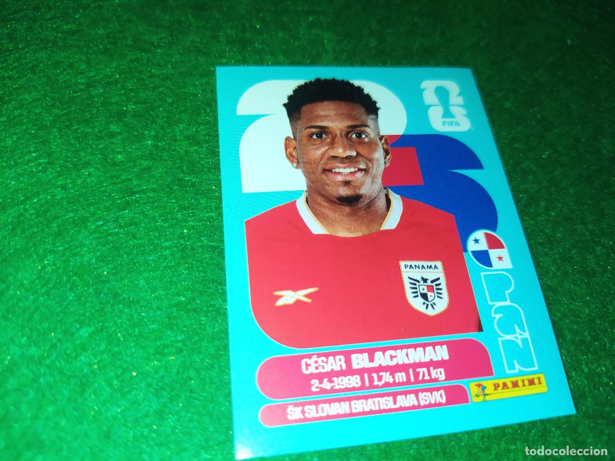 Cromos de F&uacute;tbol: OFFICIAL STICKER COLLECTION WORLD CUP MUNDIAL 2026 - PANAMA N&ordm; 9 BLACKMAN