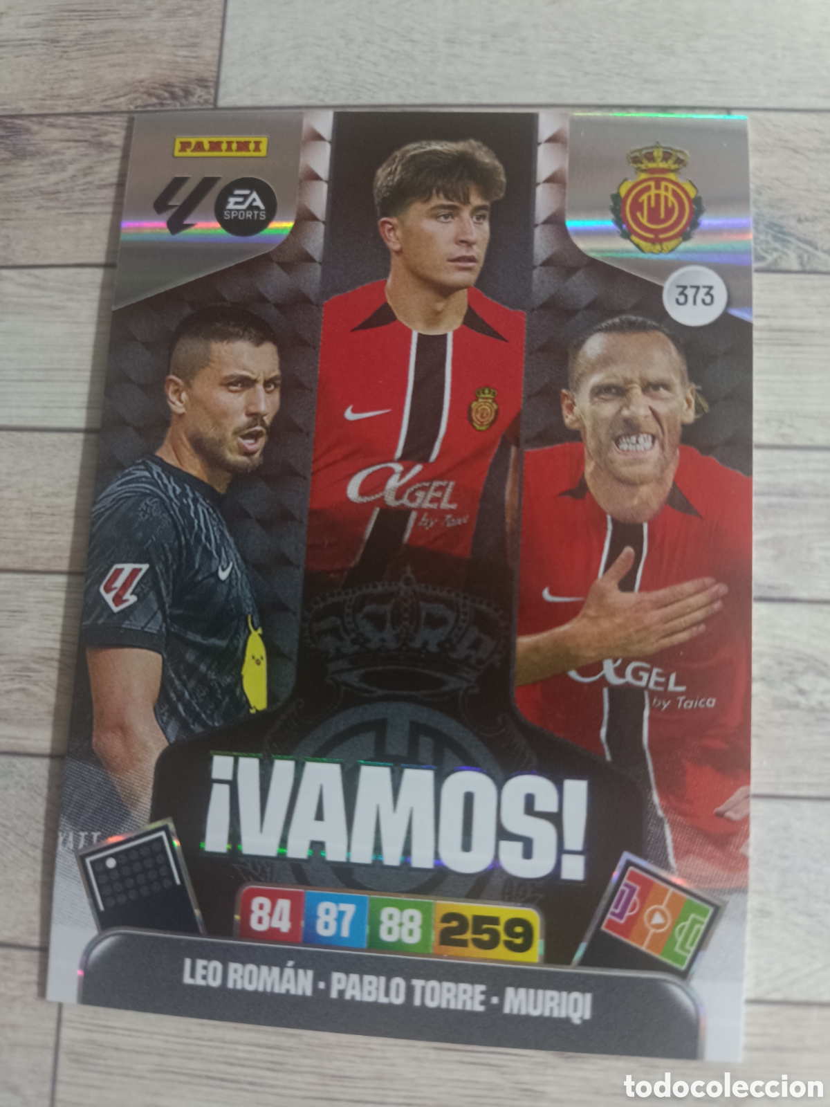 Cromos de F&uacute;tbol: 373 VAMOS! MALLORCA ADRENALYN XL LIGA 2025 2026 PANINI 25 26