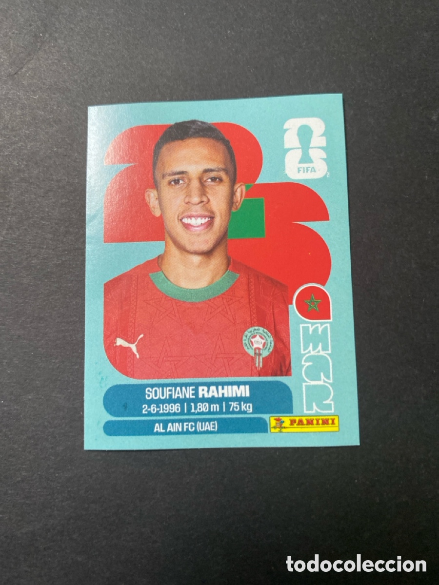 Cromos de F&uacute;tbol: Cromo Marrueco N*18 Mundial 2026
